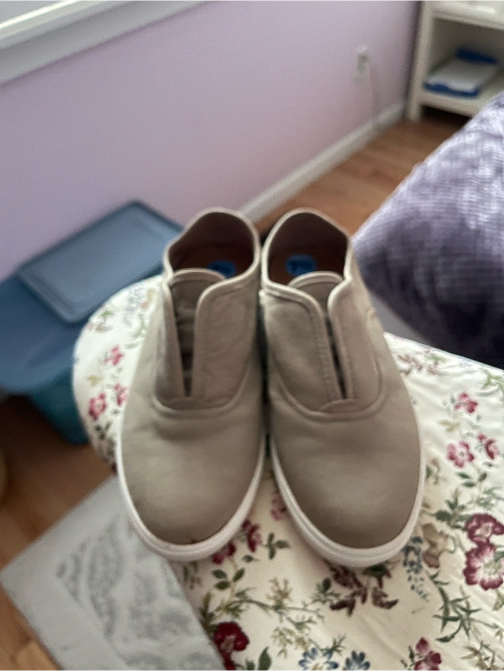 Frye Slip-On Sneakers in Taupe